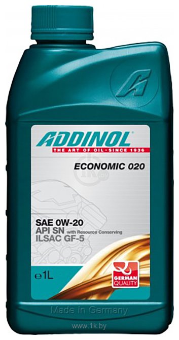 Фотографии Addinol Economic 020 0W-20 1л