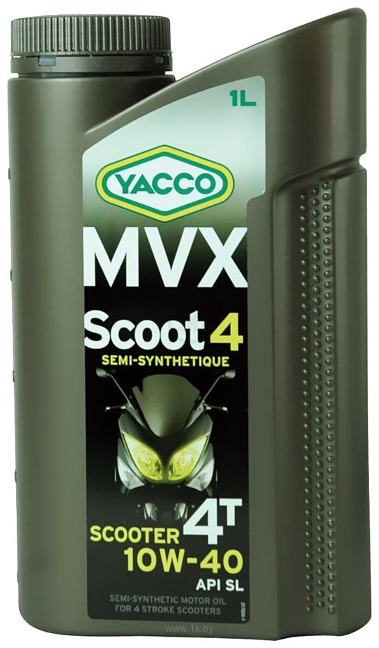 Фотографии Yacco MVX Scoot 4 10W-40 1л