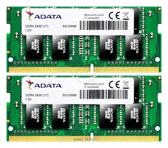Фотографии ADATA DDR4 2400 SO-DIMM 8Gb (Kit 2x4Gb)