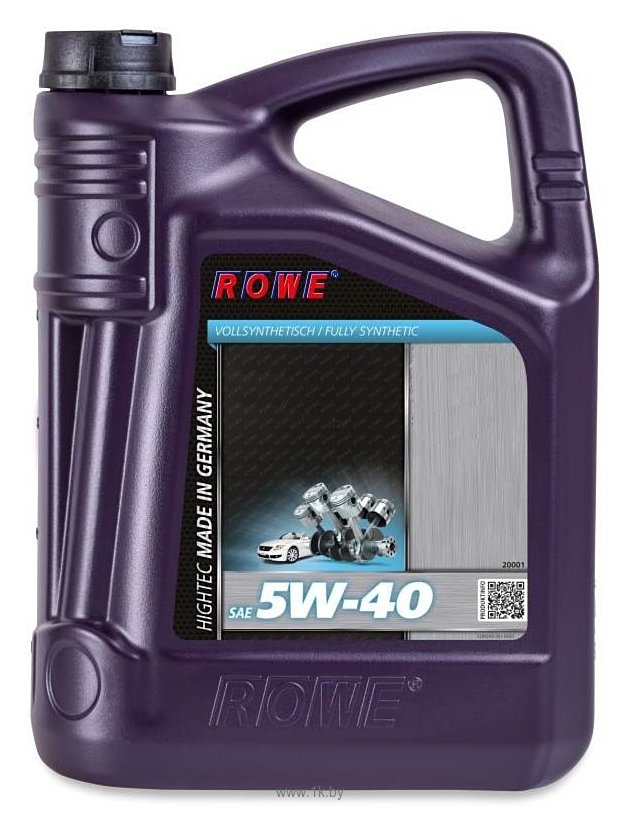 Фотографии ROWE Hightec Synt RS SAE 5W-30 HC-C2 5л (20113-0050-03)