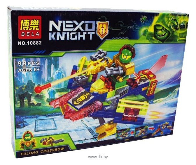 Фотографии BELA Nexo Knights 10882 Транспорт Аарона