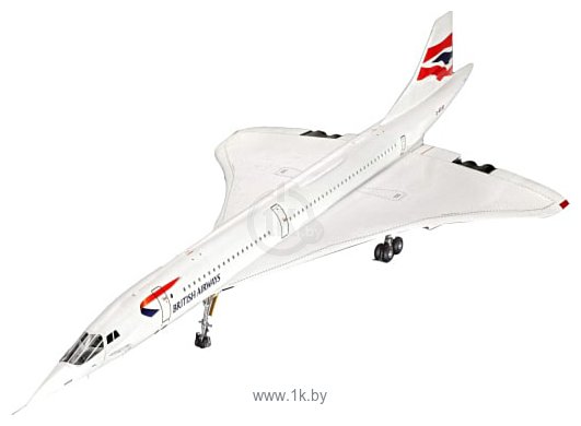 Фотографии Revell 04257 Самолет Concorde British Airways