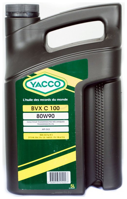 Фотографии Yacco BVX C 100 80W-90 5л