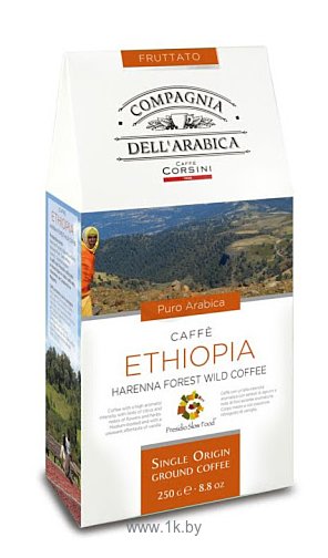Фотографии Compagnia Dell'Arabica Ethiopia Harenna Forest Wild молотый 250 г