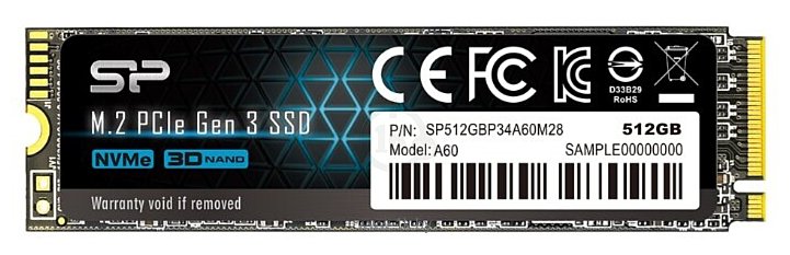 Фотографии Silicon Power 512 GB SP512GBP34A60M28