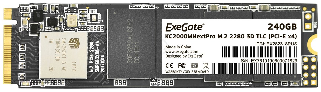 Фотографии ExeGate Next Pro 240GB EX282318RUS