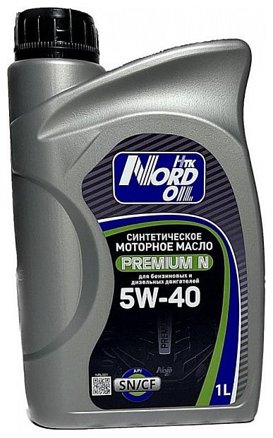 Фотографии Nord Oil Premium N 5W-40 SN/CF 1л