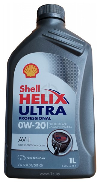 Фотографии Shell Helix Ultra Professional AV-L 0W-20 1л