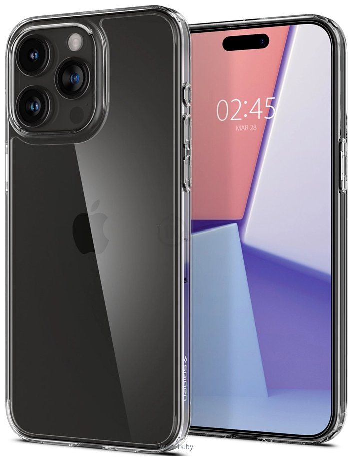 Фотографии Spigen Air Skin Hybrid для iPhone 15 Pro Max ACS06554 (прозрачный)