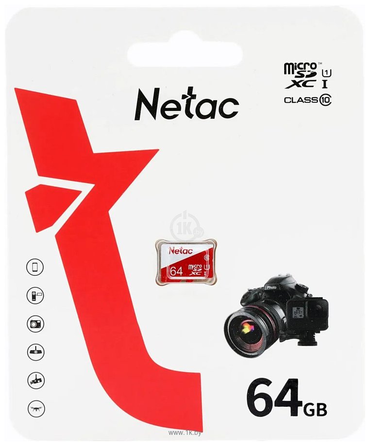 Фотографии Netac microSDXC P500 ECO 64GB