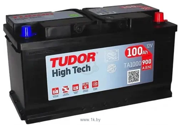 Фотографии Tudor High Tech TA1000 R+ (100Ah)