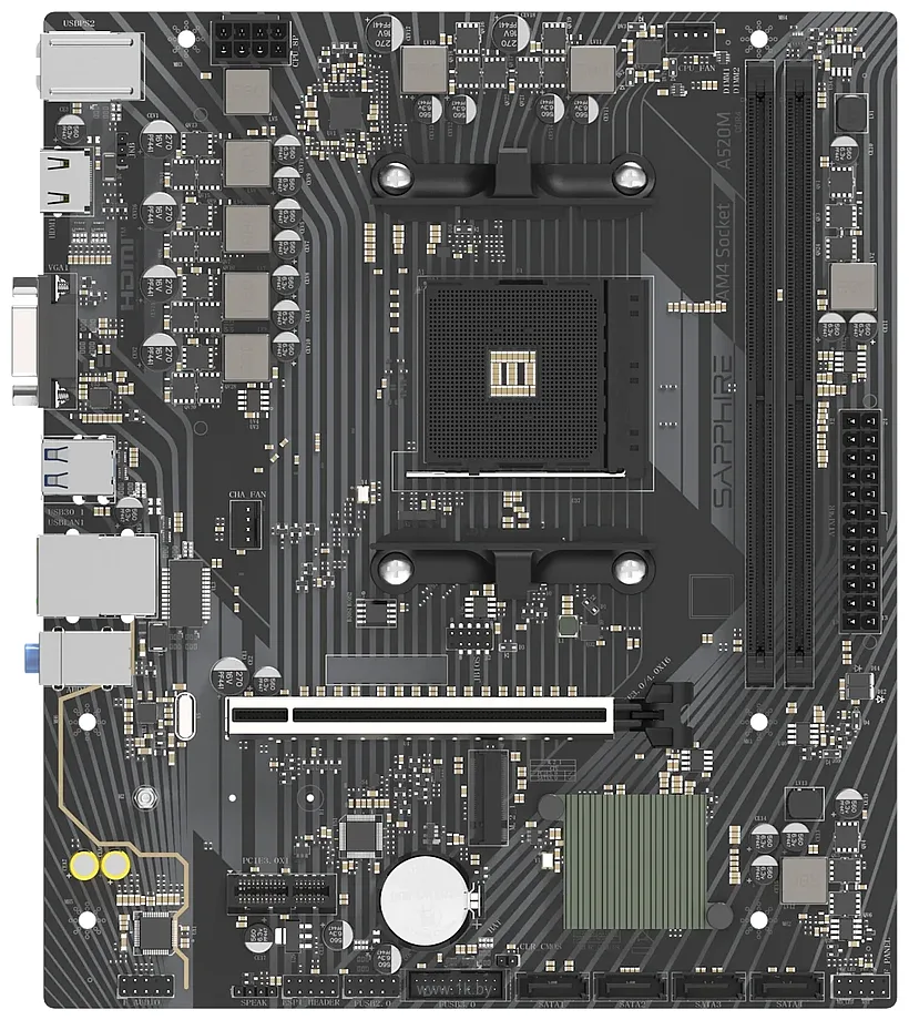 Фотографии Sapphire A520M-E Фотографии Sapphire A520M-E