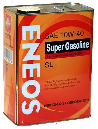 Фотографии Eneos SUPER GASOLINE 10w40 4л