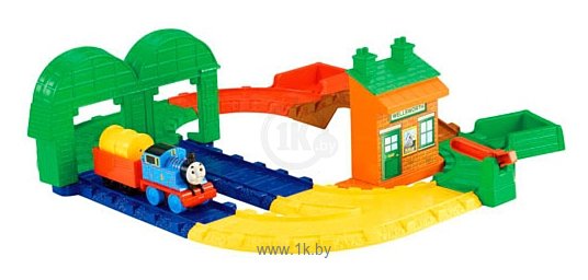 Фотографии Thomas & Friends Стартовый набор "Станция Кнепфорд" серия My first Thomas CDN18