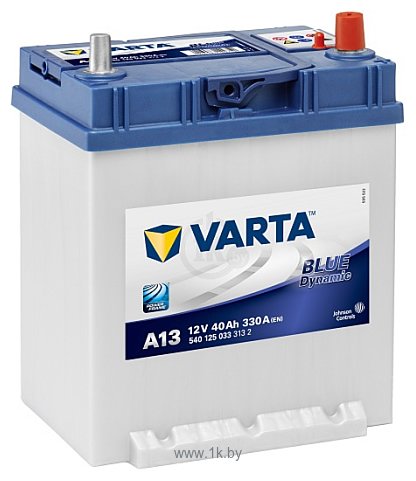 Фотографии VARTA BLUE Dynamic 540125033 (40Ah)