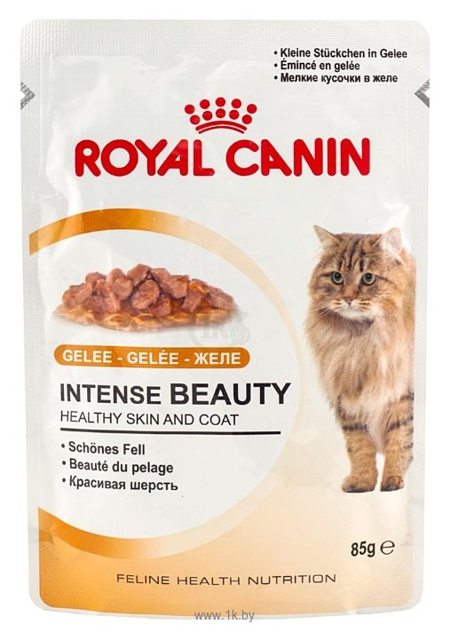 Фотографии Royal Canin Intense Beauty (в желе) (0.085 кг) 4 шт.