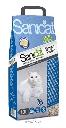 Фотографии Sanicat Clumping Oxygen Power 10л