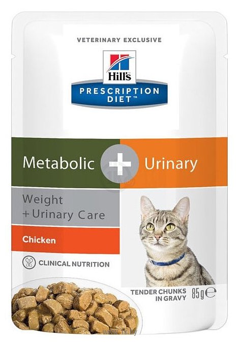 Фотографии Hill's (0.085 кг) 1 шт. Prescription Diet Metabolic + Urinary Feline wet