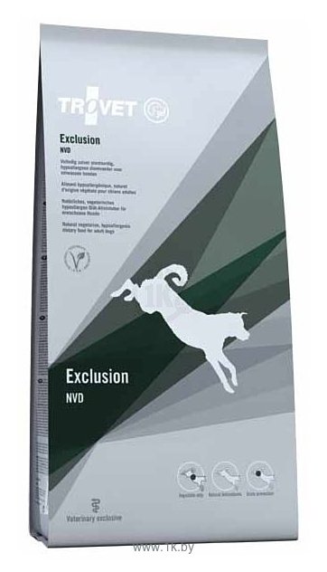 Фотографии TROVET (2.5 кг) Dog Exclusion NVD dry