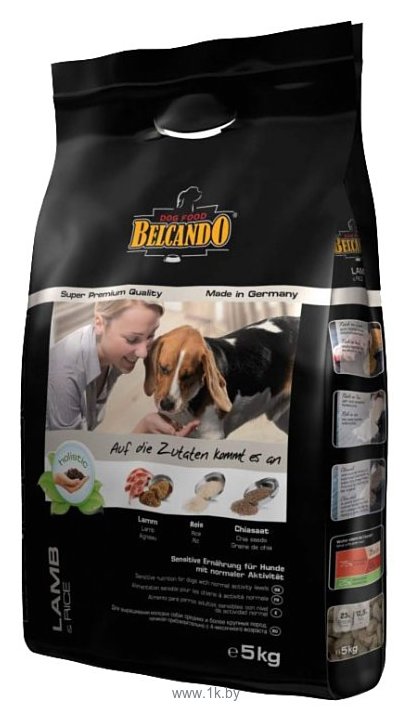 Фотографии Belcando Adult Lamb & Rice для привередливых собак с нормальным уровнем активности (5 кг)