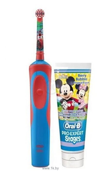 Фотографии Oral-B Vitality D14.513K Тачки + зубная паста