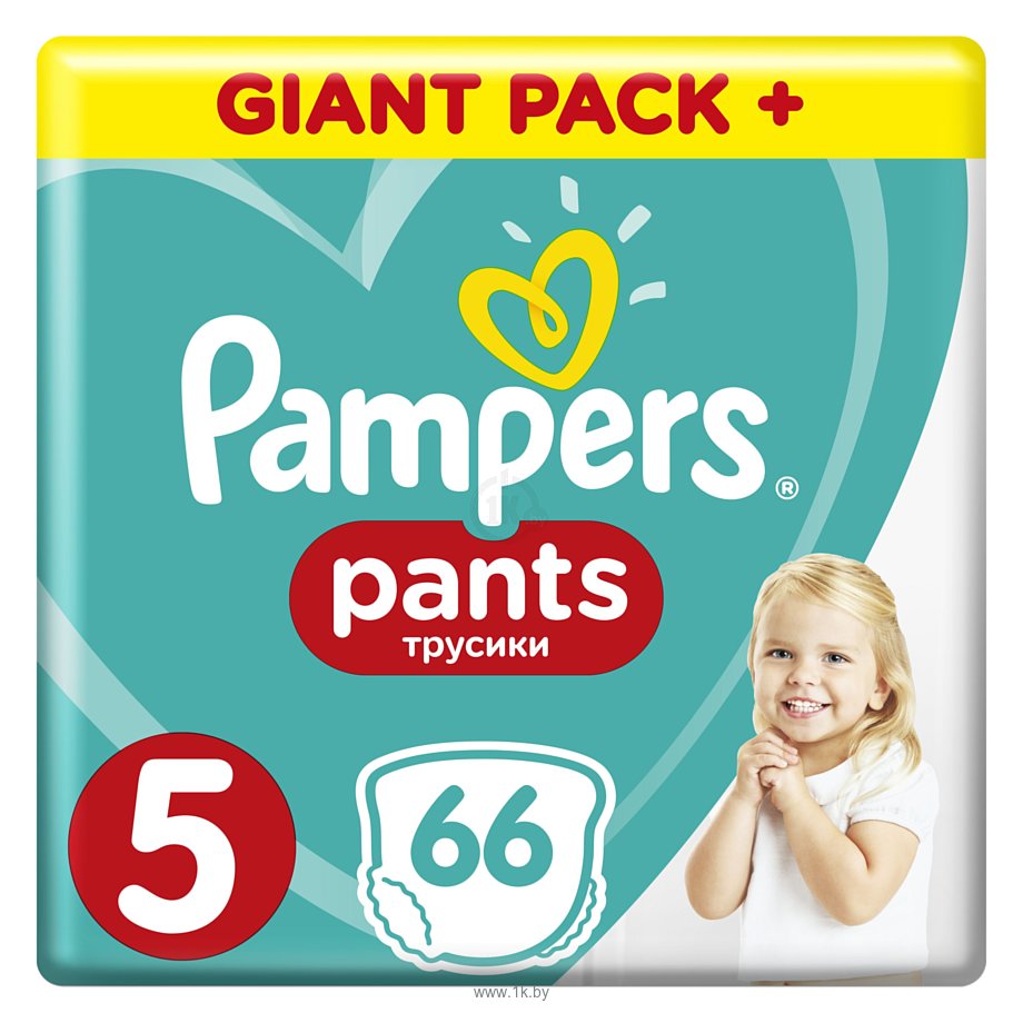 Фотографии Pampers Pants 5 (12-17 кг), 66 шт