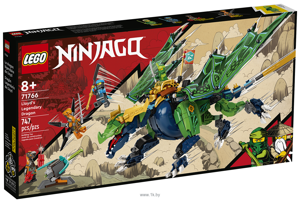 Фотографии LEGO Ninjago 71766 Легендарный дракон Ллойда