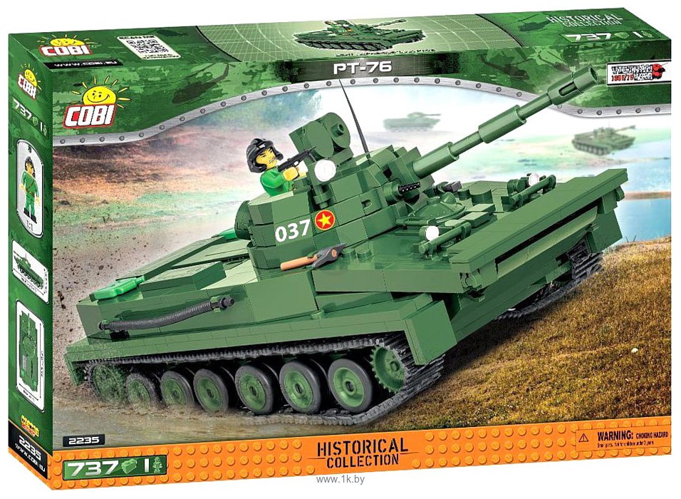 Фотографии Cobi Vietnam War 2235 PT-76