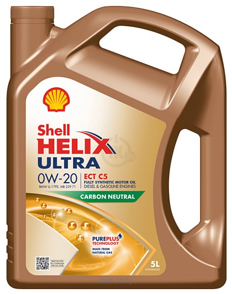 Фотографии Shell Helix Ultra ECT C5 0W-20 5л