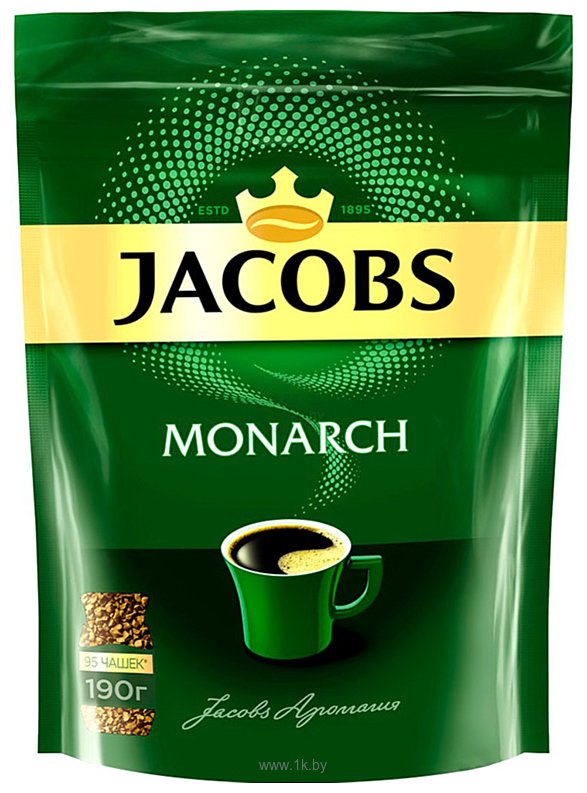 Фотографии Jacobs Monarch растворимый 190 г (пакет) Фотографии Jacobs Monarch растворимый 190 г (пакет)