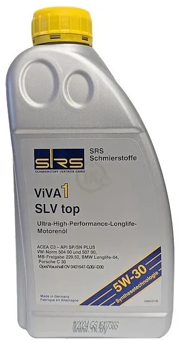 Фотографии SRS Viva 1 SLV TOP 5W-30 1л