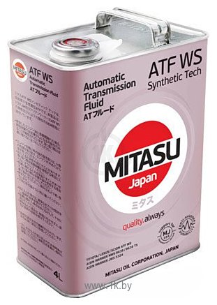 Фотографии Mitasu MJ-331 ATF WS Synthetic Tech 4л