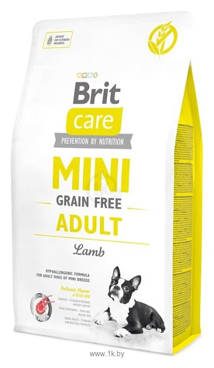 Фотографии Brit (2 кг) Care Mini Grain Free Adult Lamb