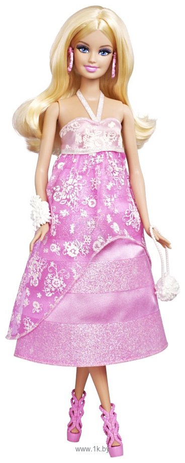 Фотографии Barbie Pink & Fabulous Flower Gown (BFW17)