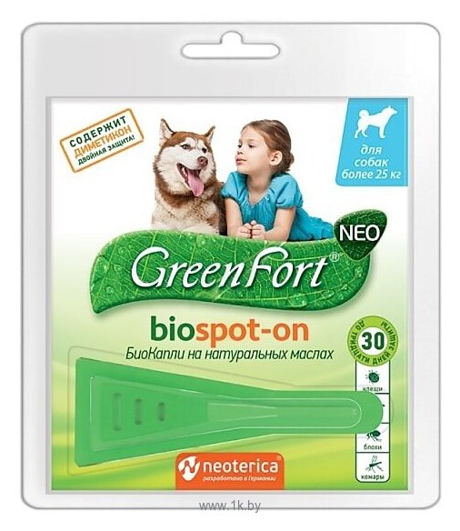 Фотографии GreenFort neo БиоКапли для собак более 25 кг