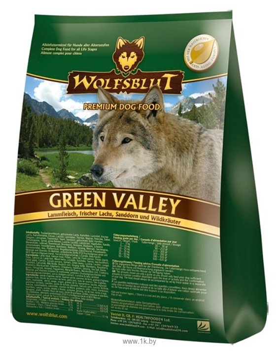 Фотографии Wolfsblut Green Valley (15 кг)