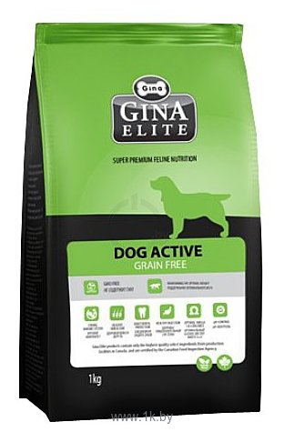 Фотографии Gina Elite (8 кг) Dog Active Grain Free