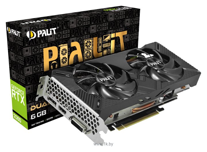 Фотографии Palit GeForce RTX 2060 Dual (NE62060018J9-1160A)