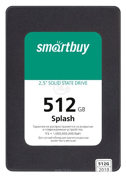 Фотографии SmartBuy Splash (2019) 512 GB (SBSSD-512GT-MX902-25S3)