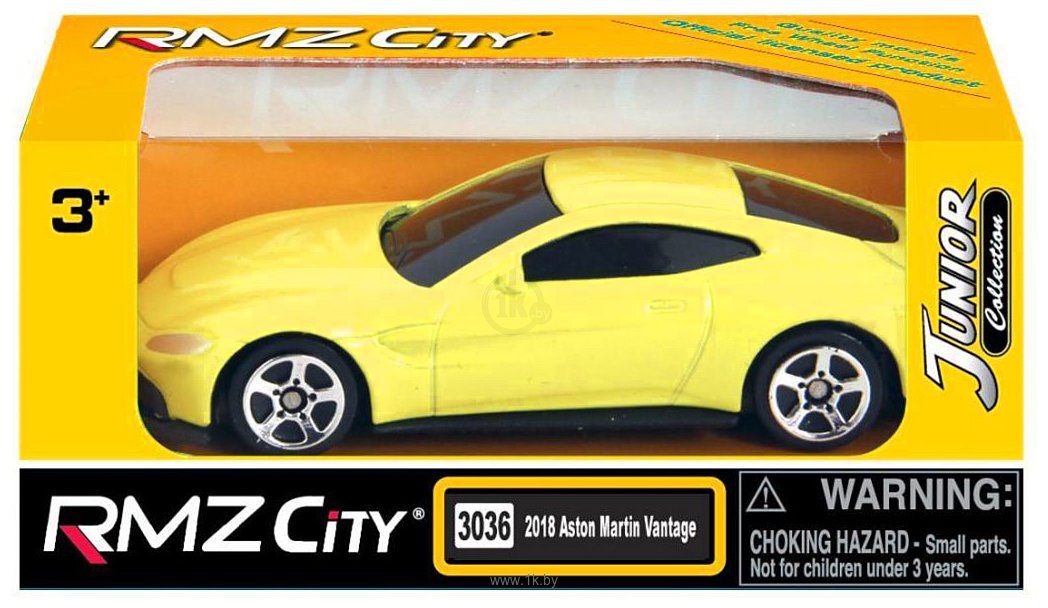 Фотографии Rmz City Aston Martin Vantage 344036S (желтый)