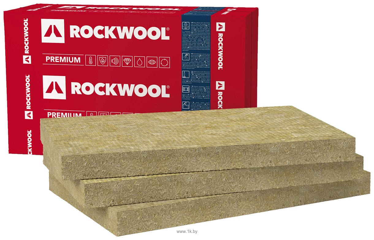 Фотографии Rockwool Superrock Premium 1000x610x100 мм