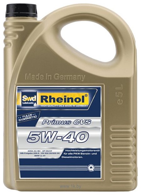 Фотографии Rheinol Primus CVS 5W-40 5л