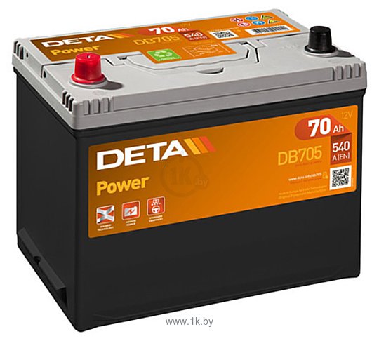 Фотографии DETA Power DB705 (70Ah)