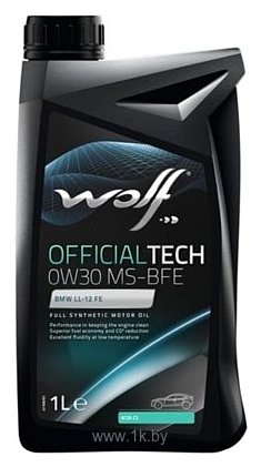 Фотографии Wolf OfficialTech 0W-30 MS-BFE 1л