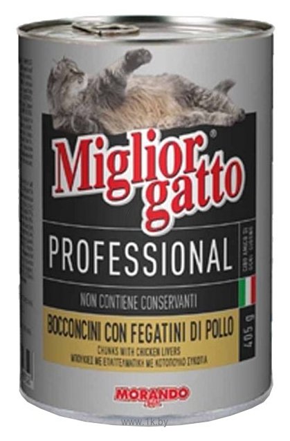 Фотографии Miglior Gatto Professional Line Chicken & Liver