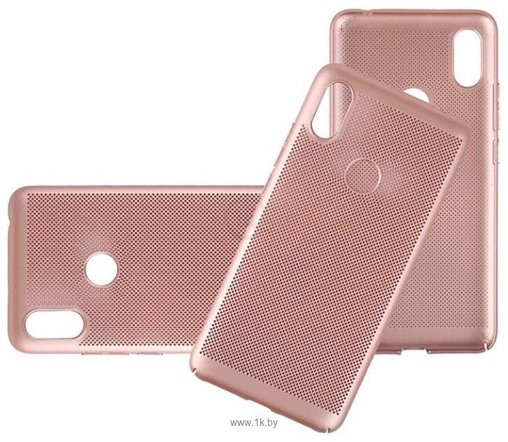 Фотографии Case Matte Natty для Xiaomi Redmi S2 (розовое золото)