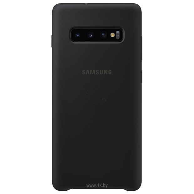 Фотографии Samsung Silicone Cover для Samsung Galaxy S10 Plus (черный)