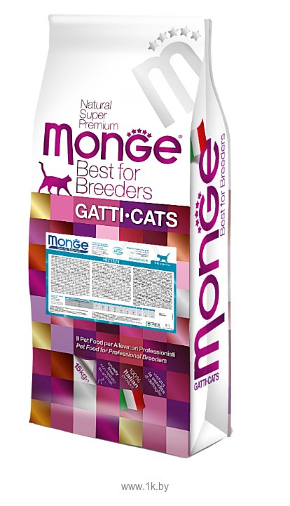 Фотографии Monge (10 кг) Cat Kitten – для котят с курицей и рисом