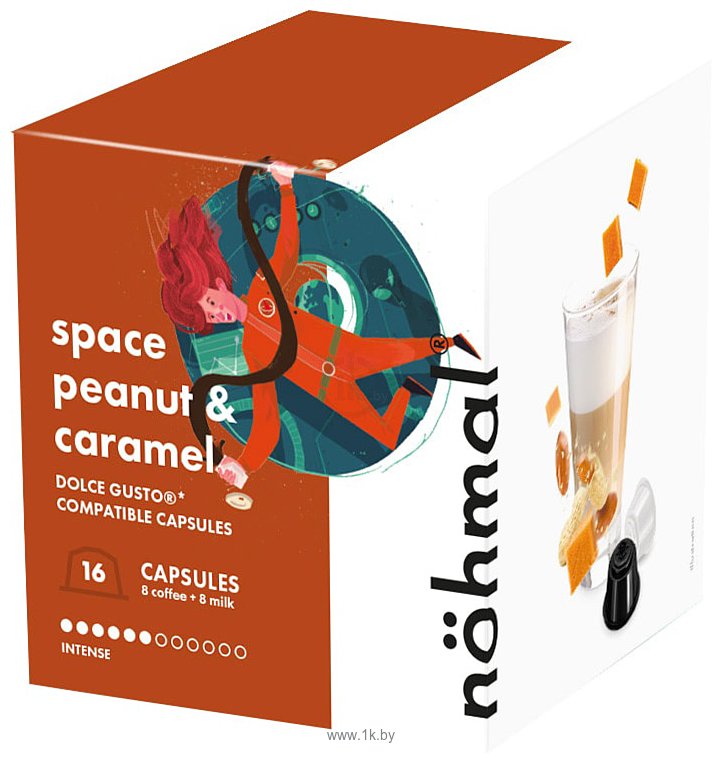 Фотографии Nohmal Dolce Gusto Space Peanut and Caramel 16 шт