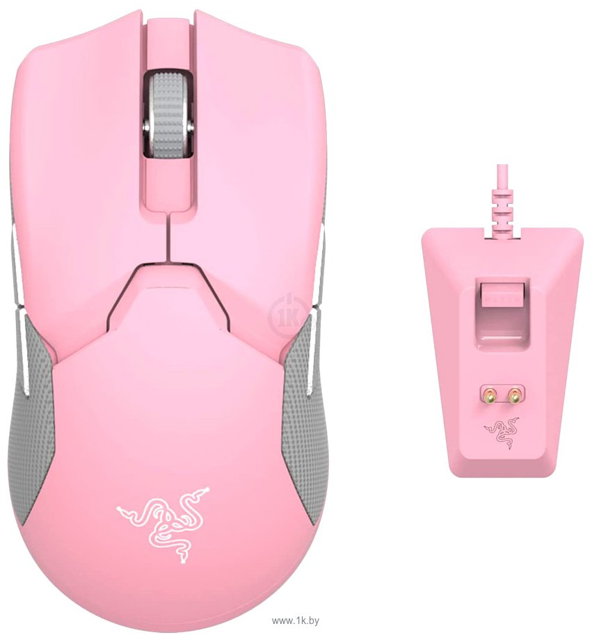 Фотографии Razer Viper Ultimate Quartz Pink with dock-station